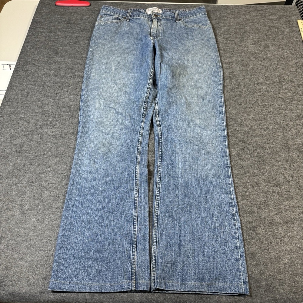 VTG Y2K Levi's Stretch Mid Rise Bootcut Womens 12 Medium Mudwash Grunge Western